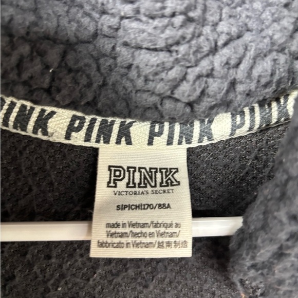 Women's Gray Victoria’s Secret three-quarter zip sweatshirt - Picture 2 of 3